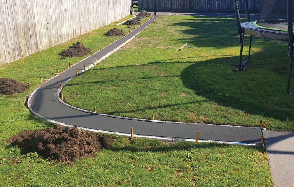 Garden edging and landscaping